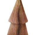 Floristik24 Papierový vianočný stromček Papierový vianočný stromček Bordeaux V60cm