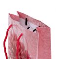 Floristik24 Papierová taška dahlia 12cm x19cm ružová