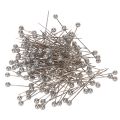 Floristik24 Kvetinárske a dekoračné špendlíky s perleťovou hlavičkou, strieborné, Ø4mm, 40mm, 150 kusov