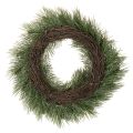 Umelý veniec z borovicových konárov s malými šiškami, 40 cm | Floristik24.sk