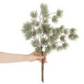 Umelý jedľový konár, veľký borovicový konár na zimnú dekoráciu, 55 cm, 3 kusy | Floristik24.sk