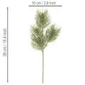Dekoratívny zväzok z umelých borovicových vetvičiek na aranžmány 39 cm 6 ks | Floristik24.sk