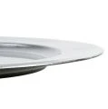 Plastové taniere strieborné Ø17cm 10p | Floristik24.sk