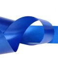 Floristik24 Poly curlingová stuha modrá 40mm 100m