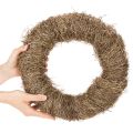 Veniec z prírodného materiálu, prírodný dekoratívny veniec na DIY projekty, 35 cm | Floristik24.sk