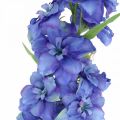 Floristik24 Umelý delphinium modrý, fialový umelý kvet delphinium 98cm