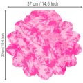 Kvetinová manžeta rondella okrúhla manžeta 38cm ružová na kytice | Floristik24.sk