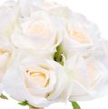 Floristik24 Kytica ruží biela Ø26cm