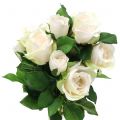 Floristik24 Kytica ruží svetloružová 48cm