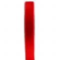 Floristik24 Zamatová stuha červená 20mm 10m