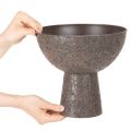 Okrúhly kvetináč na stojane, moderný kvetináč, 25 cm | Floristik24.sk