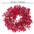 Veniec z umelých kvetov, ozdoba s príchuťou dychu, 30 cm | Floristik24.sk