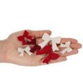 Dekoratívna mašľa Mix Scatter Dekorácia Vianoce a remeslá 5 cm 48 ks | Floristik24.sk