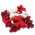 Dekoratívna mašľa Mix Scatter Dekorácia Vianoce a remeslá 5 cm 48 ks | Floristik24.sk