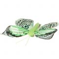 Floristik24 Deko motýlik na klipe triedený 5cm - 8cm 10ks