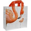 Floristik24 Nákupná taška, nákupná taška Š39,5 cm taška Flamingo