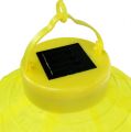 Floristik24 Lampion LED so solárnym 20cm žltým