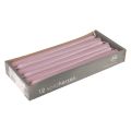 Kužeľové sviečky Wenzel sviečky lila 250/23mm 12 ks | Floristik24.sk