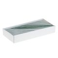Kužeľová sviečka tmavozelená jednofarebná 34 x 240mm 4 ks | Floristik24.sk