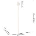 Figúrky duchov na drevených paliciach, halloweenska dekorácia, 54 cm, 8 kusov | Floristik24.sk