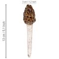Umelý dekoratívny kolík v tvare smrčkov do kvetináčov a na stôl, 13 cm, 2 kusy | Floristik24.sk