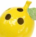 Floristik24 Kameninová váza Lemon Yellow 15cm