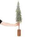 Umelý vianočný stromček s podstavcom, matný, ako zimná dekorácia, 90 cm | Floristik24.sk