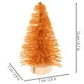 Miniatúrny umelý vianočný stromček na dekoráciu stola, 12 cm, 6 kusov | Floristik24.sk