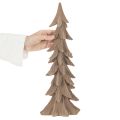 Malý vločkový dekoratívny vianočný stromček, stolová dekorácia, 44 cm | Floristik24.sk