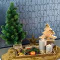 Floristik24 Vianočný stromček v jutovom vrecku 47cm