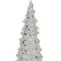 Floristik24 Vianočný stromček akryl s LED svetlom Ø9cm V22cm