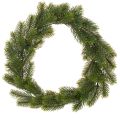 Floristik24 Umelý jedľový zelený veniec na dekoráciu dverí, 35 cm