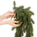 Umelá jedľová vetvička na vianočný stôl 108 cm | Floristik24.sk