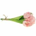 Floristik24 Tulipány umelá ruža 26,5cm 5ks