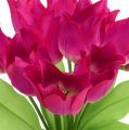 Floristik24 Tulipánový ker ružový L 30cm