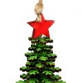 Floristik24 Vianočný stromček na zavesenie zelený 14cm