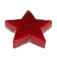 Floristik24 Vianočné hviezdy mix 4-5cm lesklé červené 72ks