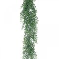 Floristik24 Zelená rastlina závesná umelá závesná rastlina s púčikmi zelená, biela 100cm
