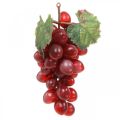 Floristik24 Deco Grape Red Umelé hrozno Deco Fruits 15cm