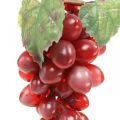 Floristik24 Deco Grape Red Umelé hrozno Deco Fruits 15cm