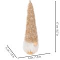 Dekoratívna figúrka trpaslíka s bradou na zavesenie, 17 cm, 6 dielov | Floristik24.sk