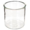 Floristik24 Sklenený držiak na čajové sviečky, okrúhly, číre sklo, univerzálny, 12 cm, 2 kusy