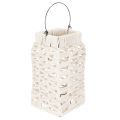Floristik24 Závesný lampión, letná dekorácia, makramé V35,5 cm Š19 cm
