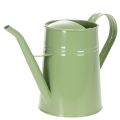 Floristik24 Vintage kovová krhlica do interiéru, mätovo zelená, 1,7 l, dekoratívna váza, retro dizajn, V 23 cm