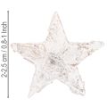 Brezové hviezdy mini 2cm - 2,5cm bielené 150 ks | Floristik24.sk