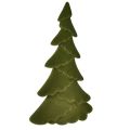 Floristik24 Ozdobný vianočný stromček jedľový vločkovaný zelený 60cm