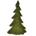 Ozdobný vianočný stromček jedľový vločkovaný zelený 60cm | Floristik24.sk