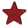 Floristik24 Svietniková hviezda na prilepenie 9cm červená
