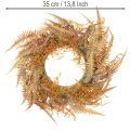 Veniec z umelej papradie na stôl a dvere 35 cm | Floristik24.sk