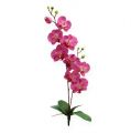 Floristik24 Umelá orchidea s listami ružová 68cm